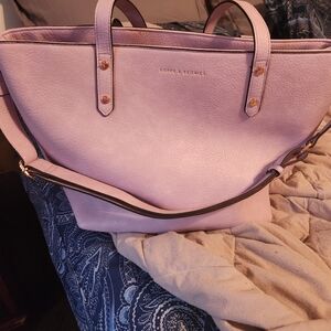 Poppy & Peonies Light Purple Tote Bag